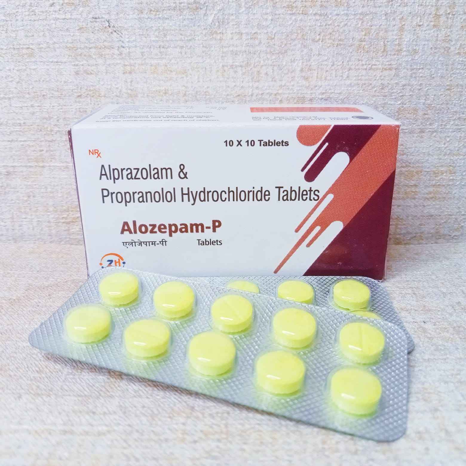 Alozepam P 0.25mg/20mg Tablet