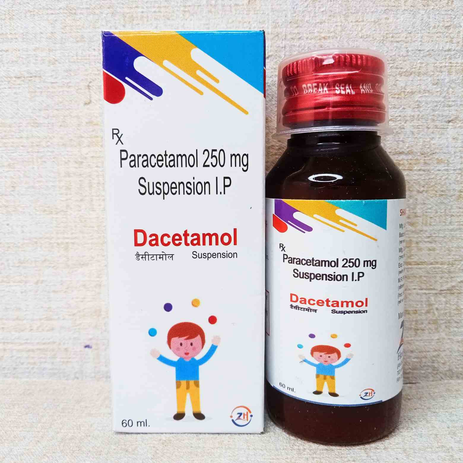 Dacetamol 250mg Oral Suspension
