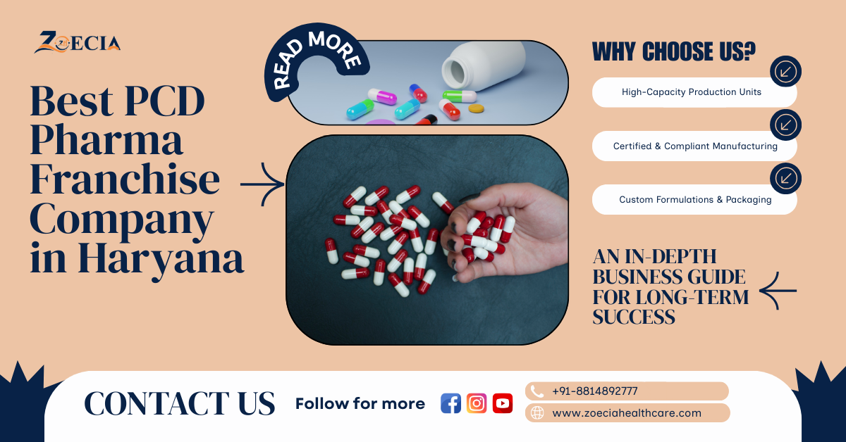 best PCD pharma franchise company in Haryana